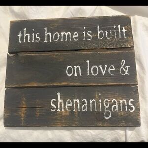 Wooden Sign